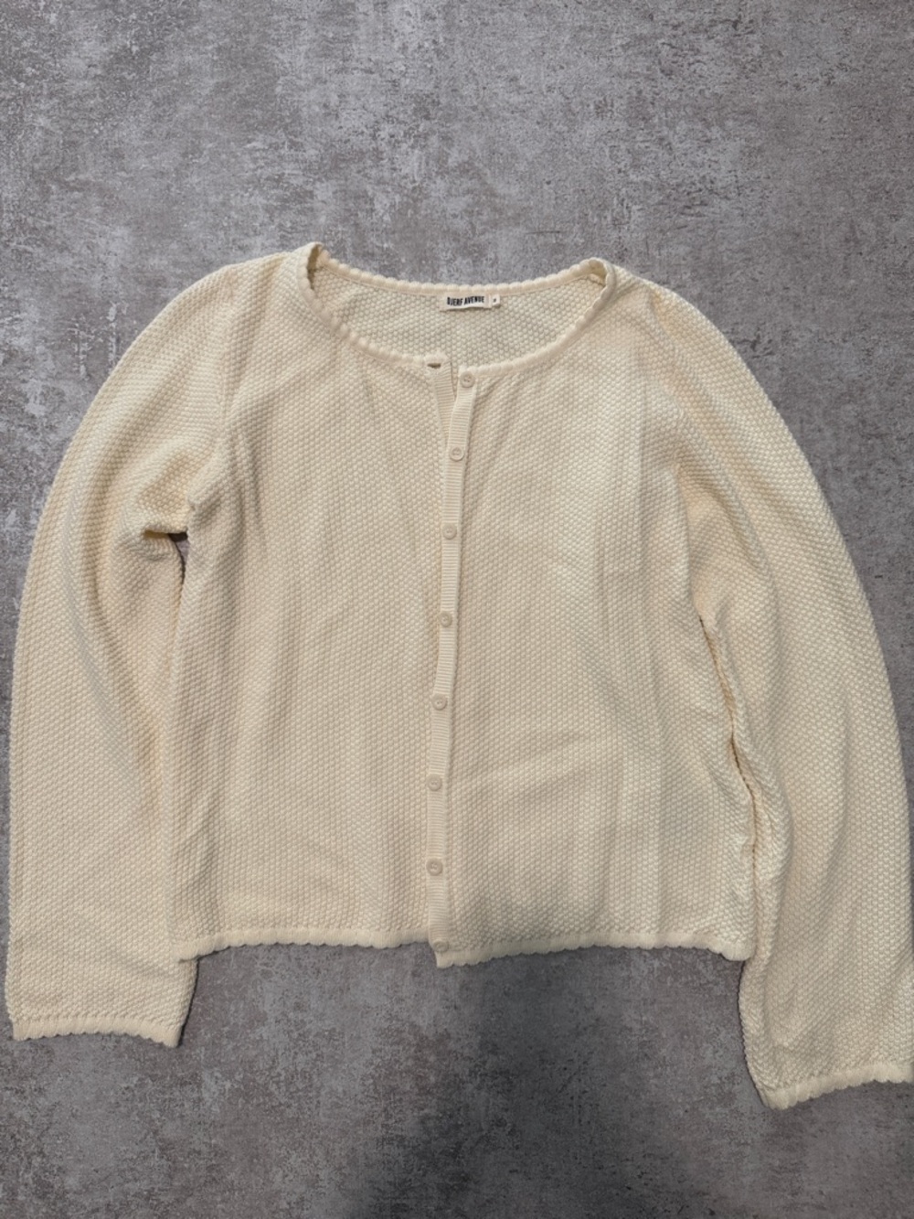 Djerf Avenue Amorini Cardigan Cream M